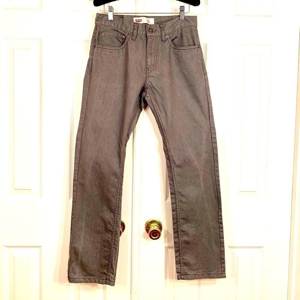 GRAY LEVIS 511 SLIM 28”x28”